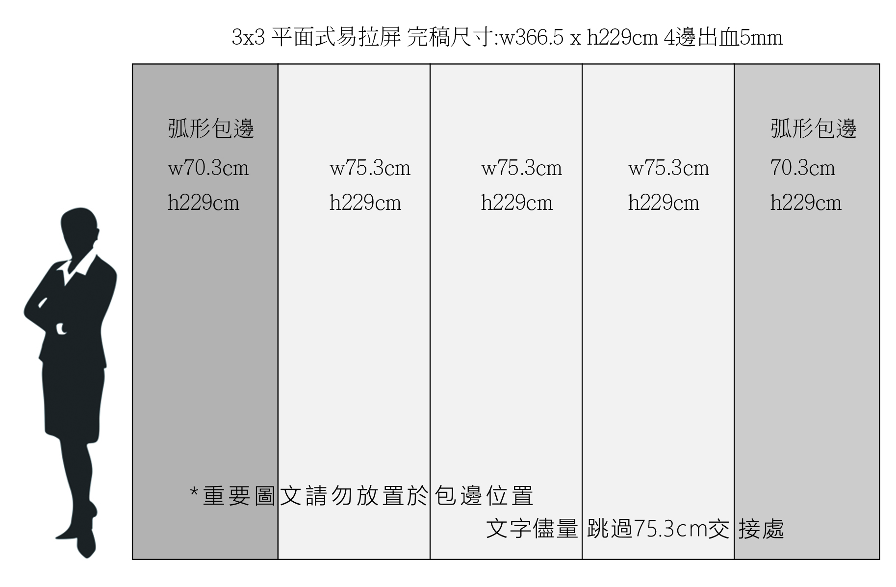 3x3直式易拉屏 拉網架 可展出大型畫面 附輪塑鋼收納箱方便攜帶 產品介紹 捷特印大圖網 海報展示器材專業網站